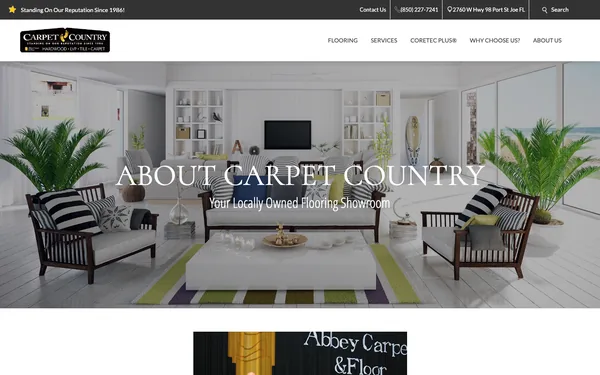About Carpet Country – Port Saint Joe, FL 32456 – Flooring On Sale