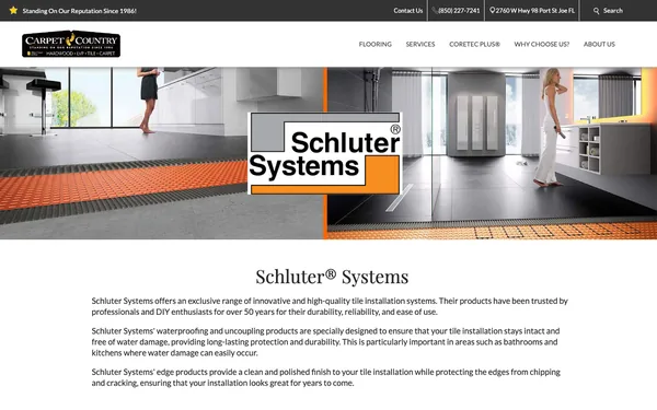 Schluter Systems | Products for Tile Installation