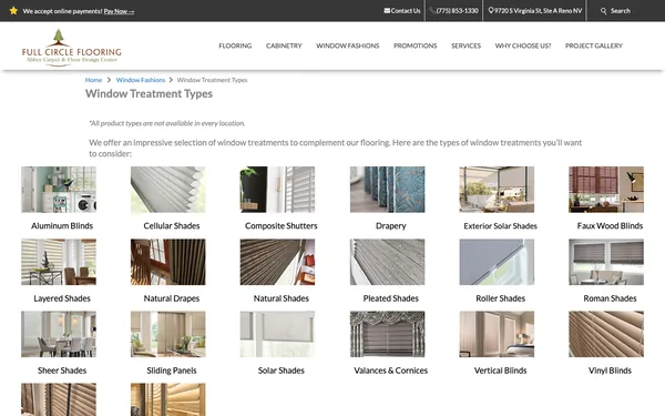 Window Treatment Types