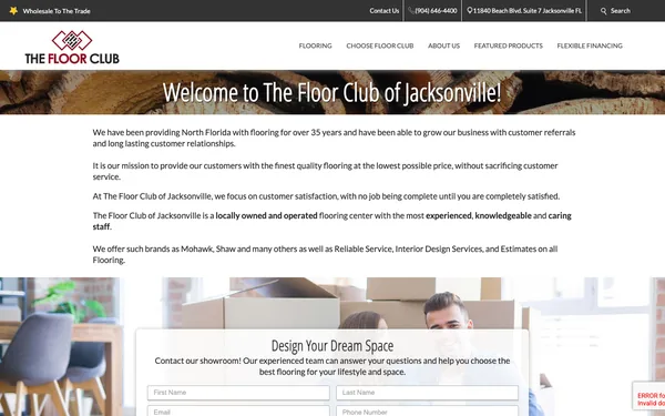 About The Floor Club Jacksonville | Providing North Florida with quality flooring for over 35 years