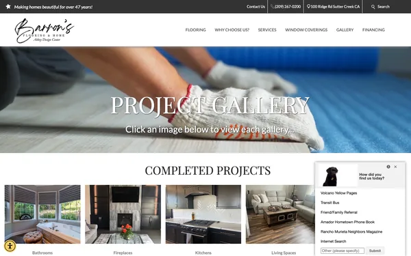 Interior Design & Flooring Gallery in Sutter Creek, CA