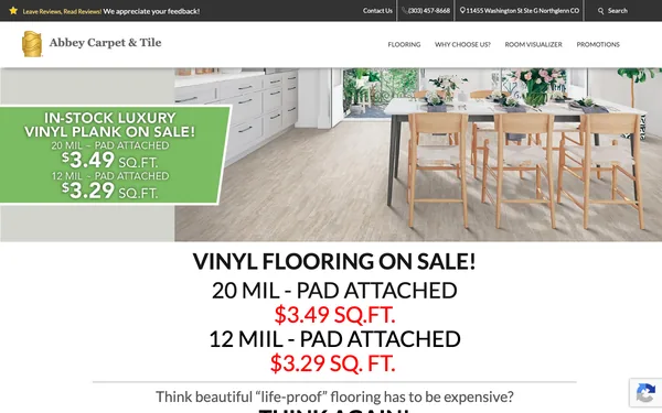 Waterproof Luxury Vinyl On Sale!