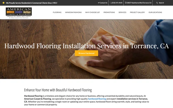 Hardwood Flooring Installation Services
