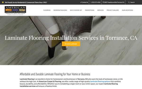Laminate Flooring Installation Services