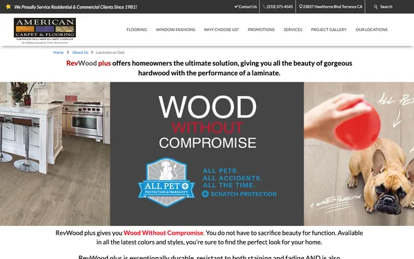 Waterproof Laminate Sale | Wood Without Compromise