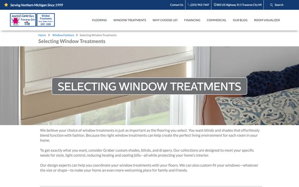 Selecting Window Treatments