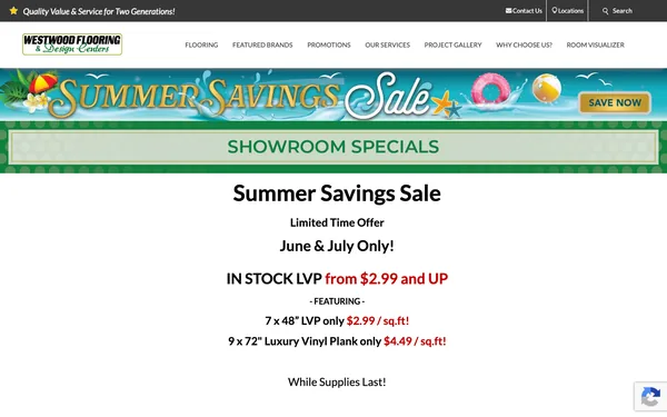 In-Stock Flooring Sale