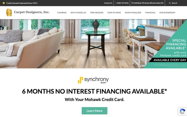 Bob Grubbs' Carpet Designers | Winston Salem, NC 27101 – Finance Options